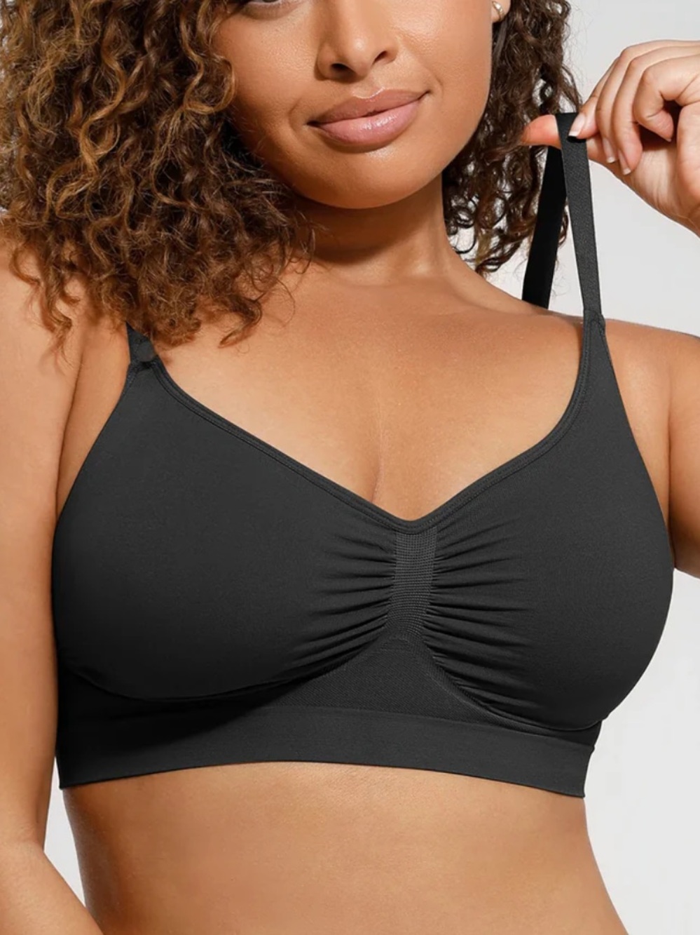 EVERYDAY WIRELESS BRA UNLINED SOFT BRA black